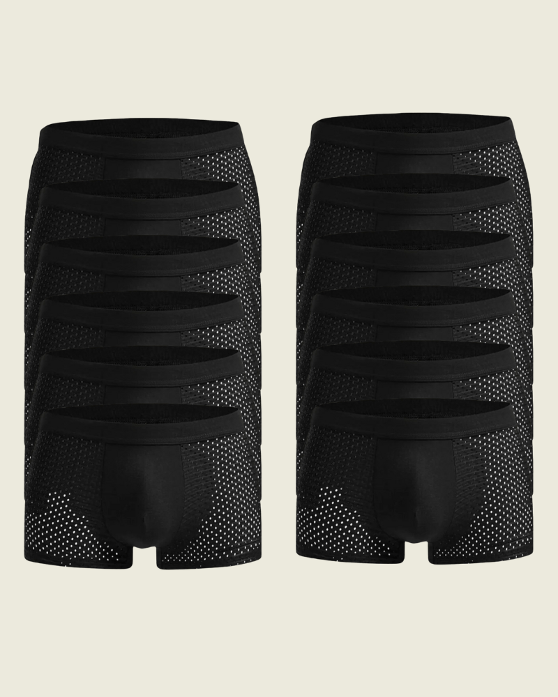 packs 12 boxers noir