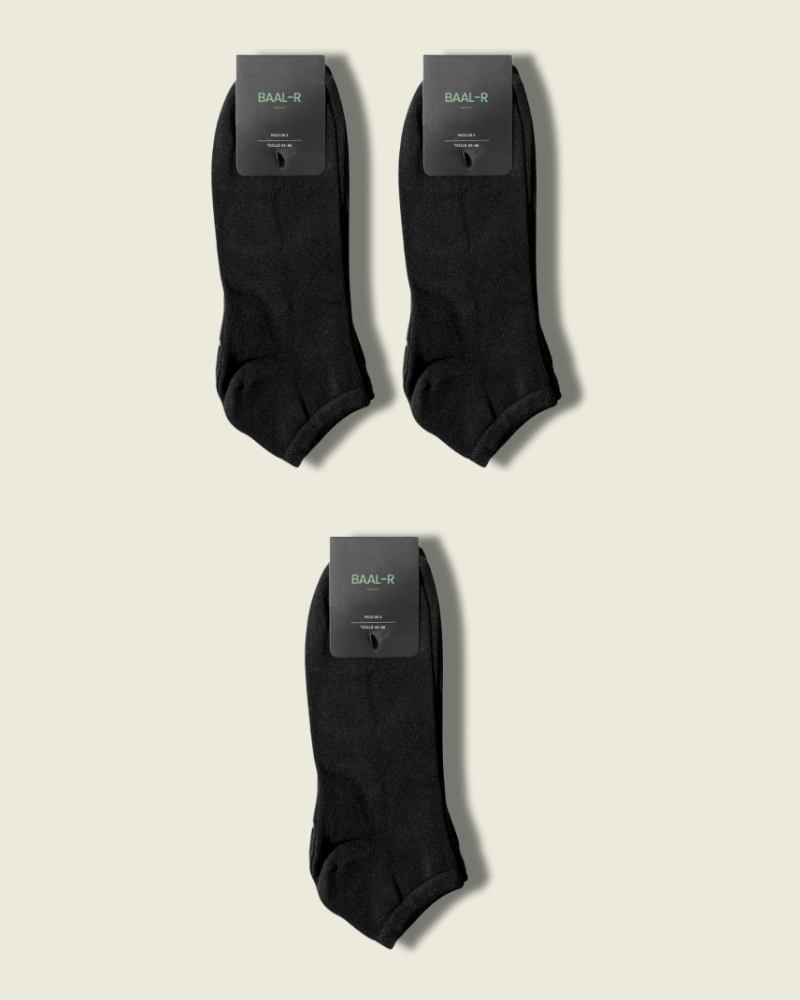 Chaussettes en bambou | Lot de 9