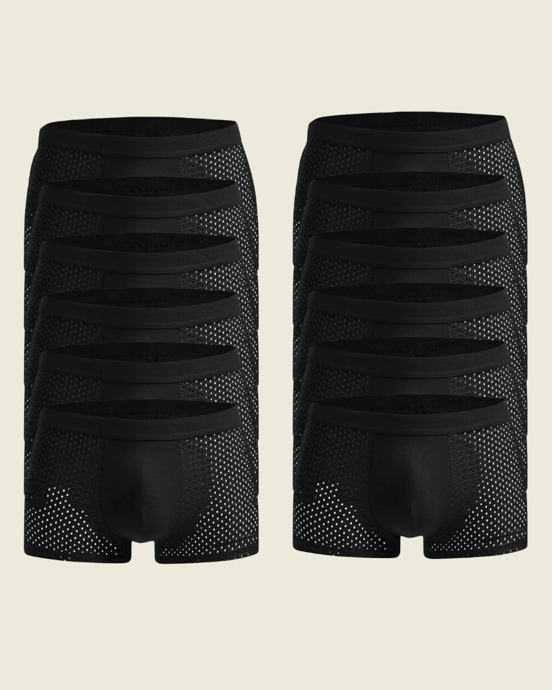 packs 12 boxers noir