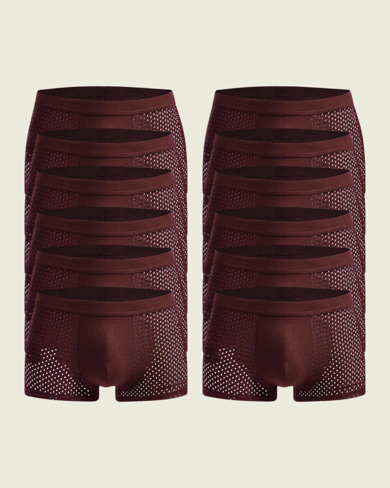 packs 12 boxers rouge