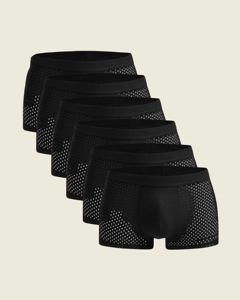 packs 6 boxers noir