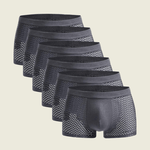 packs de 6 boxers gris