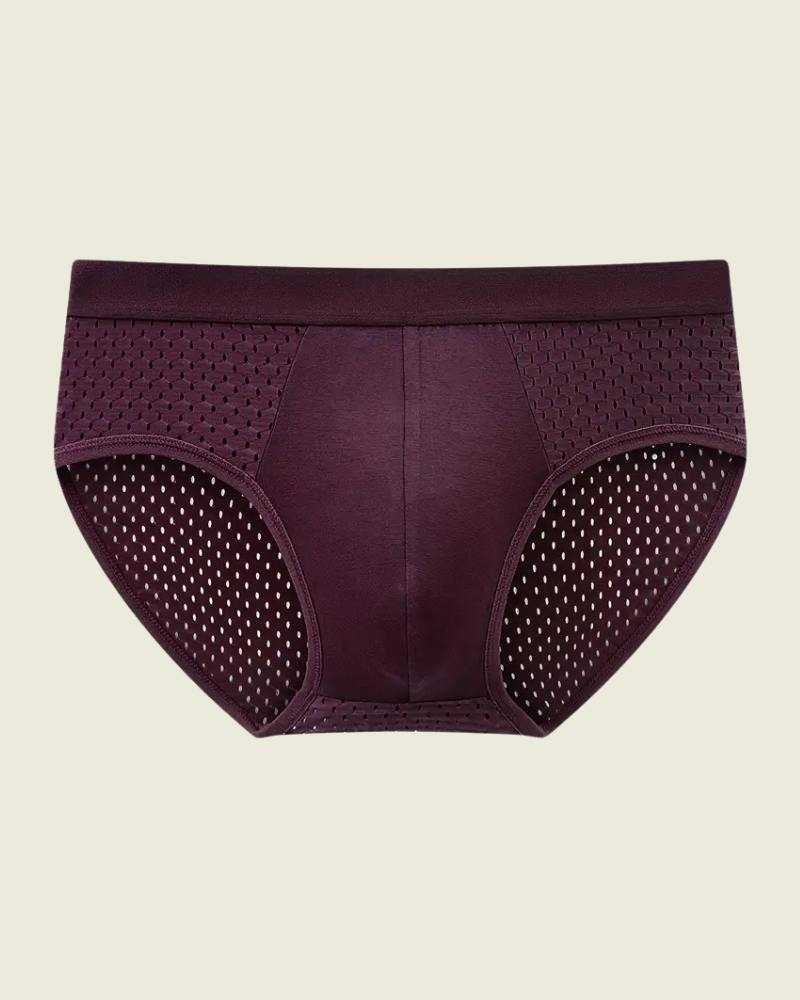 slip bambou rouge