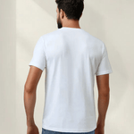 T-shirt blanc en bambou