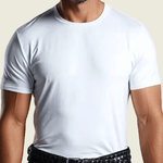 T-shirt blanc en bambou