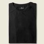 T-shirt noir en bambou